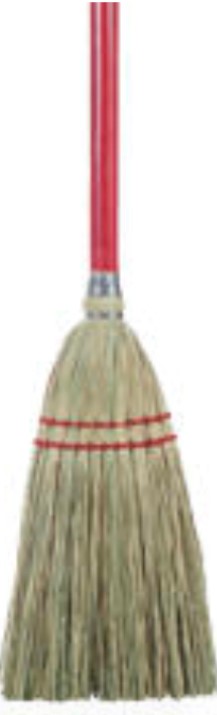 Magnolia Brush 3 Sew All Corn Upright Lobby Broom